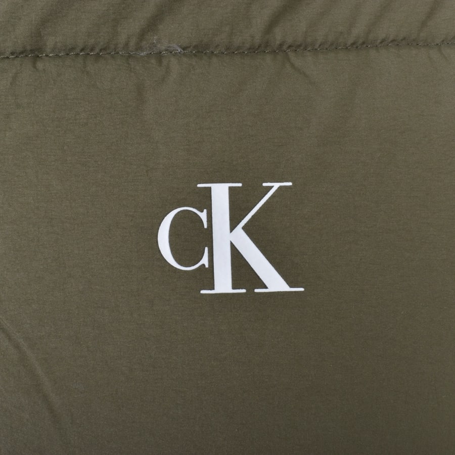 Calvin klein logo puffer outlet